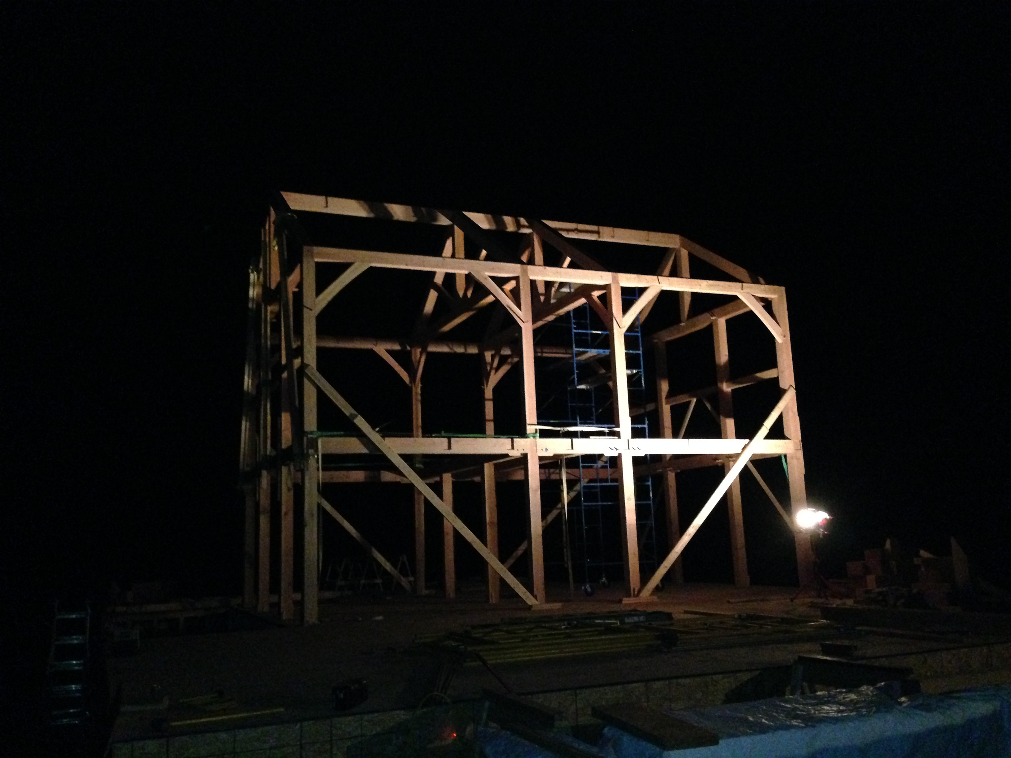 Timber frame construction